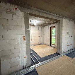 Okablowanie przygotowane pod system smart home. Klient indywidualny.