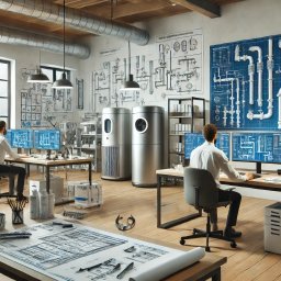 Projektowanie instalacji sanitarnych Siekierki Wielkie 1