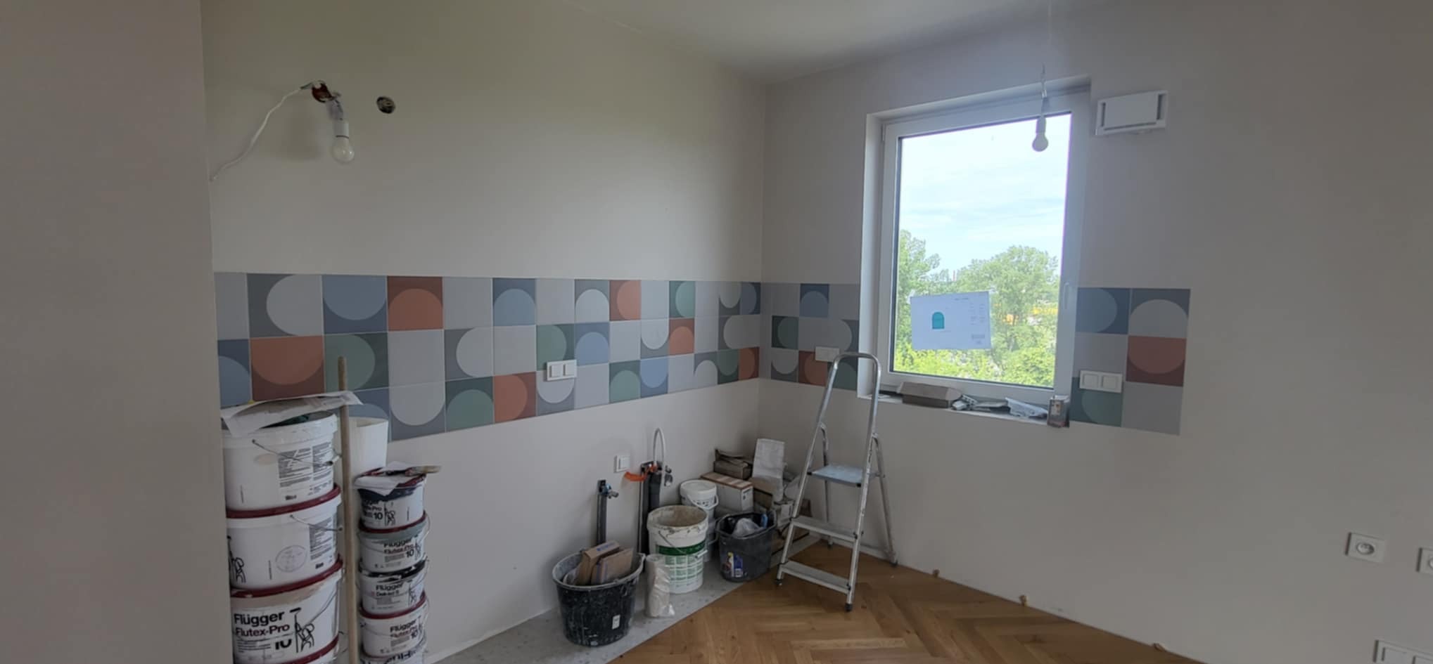 Zrobiony pas roboczy w kuchni