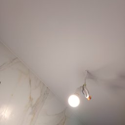 Sufit podwieszany w WC.