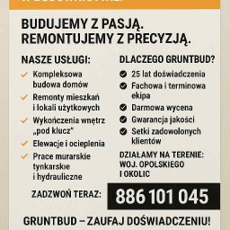 GruntBud - Wzmacnianie Fundamentów Nysa