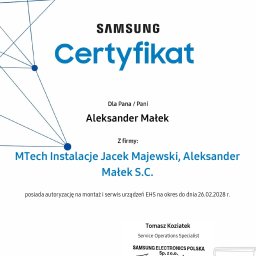 MTech Instalacje S.C. - 