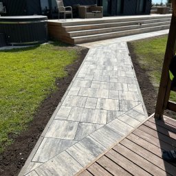 Układanie kostki brukowej Łochów 4