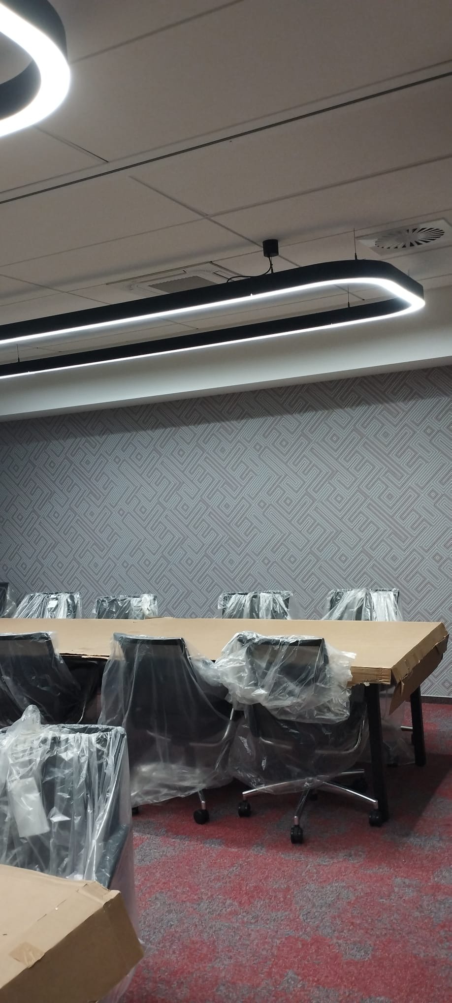 Montaż oświetlenia PKO Sky Garden Szczecin