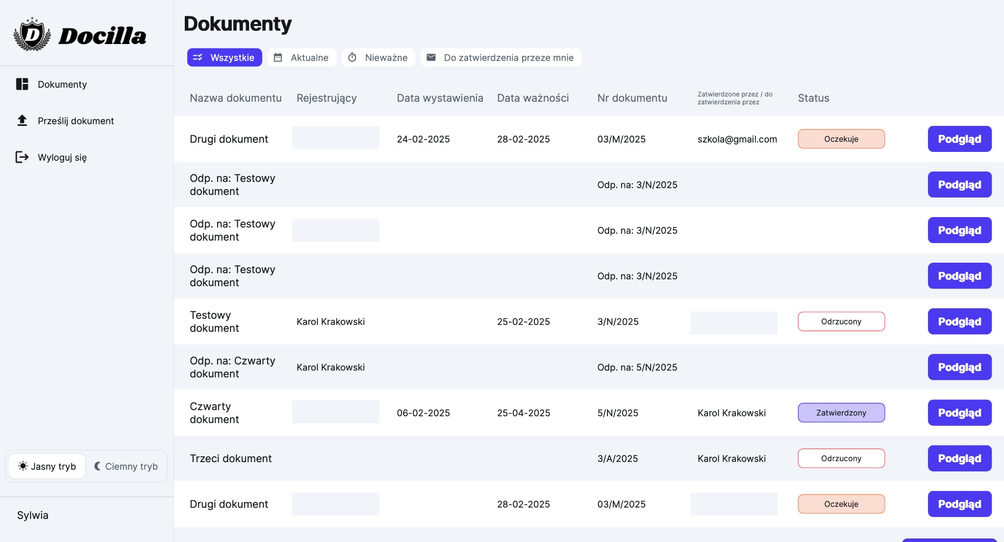 Aplikacja pozwalająca zarządzać dokumentami, zasobami trwałymi i pracownikami w szkole