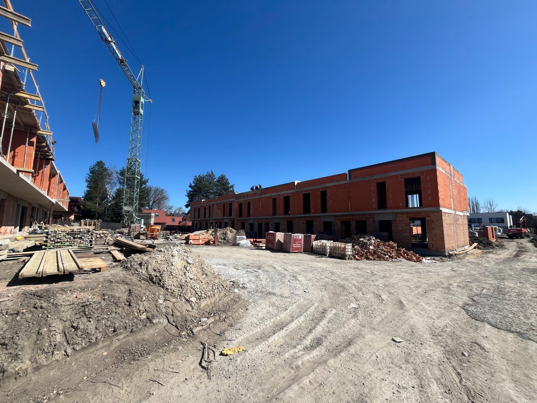 Budynki jednorodzinne w zabudowie szeregowej w Będzinie