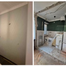 Wyburzenie ściany z wywozem gruzu