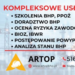 ARTOP Artur Rosanowski - Szkolenia BHP Trąbki Małe