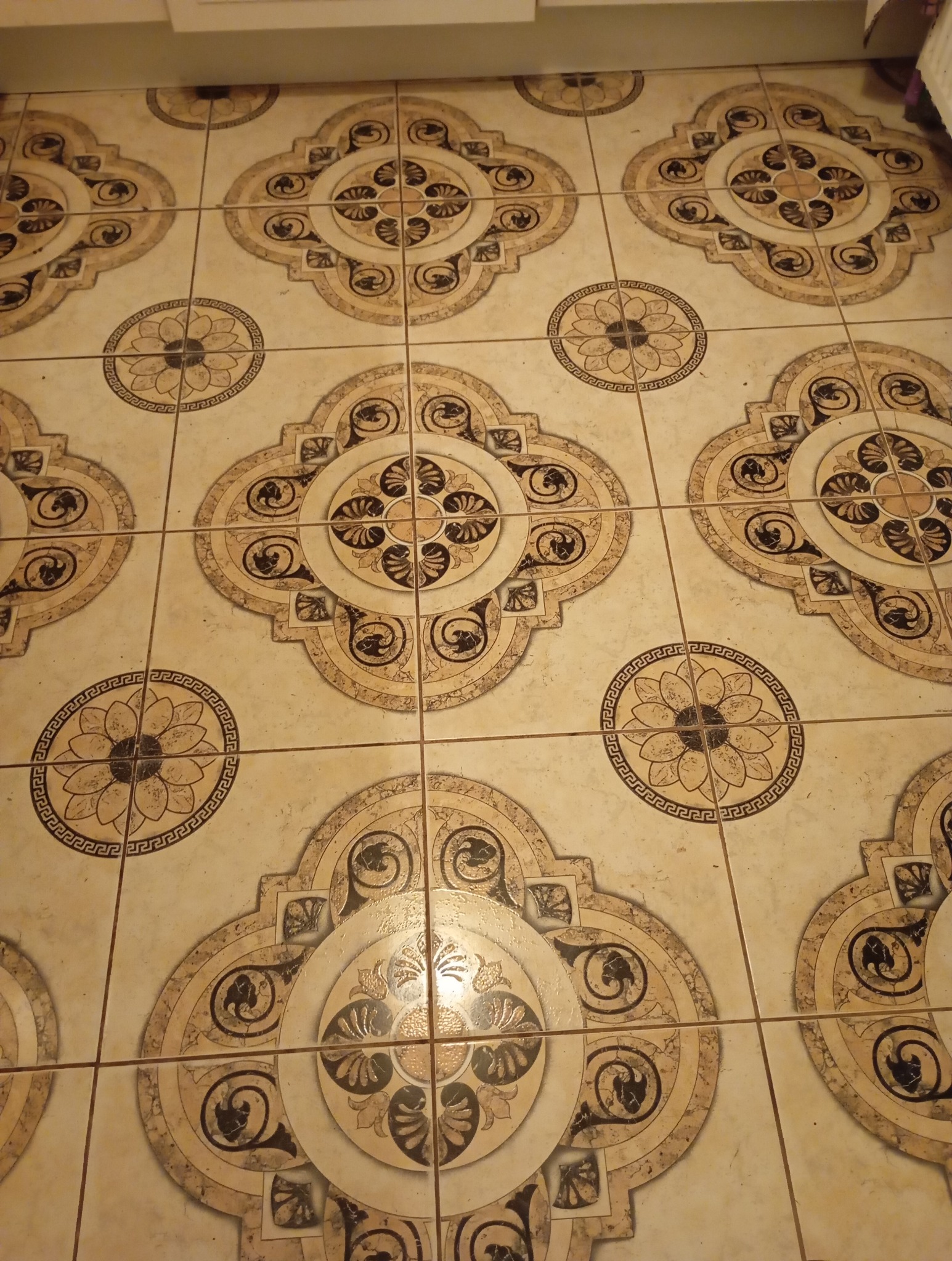 terakota na podłodze