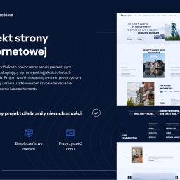 PDS GROUP Sp. z o.o. - Projekt strony internetowej dla branży nieruchomości z nowoczesnym designem, prezentujący oferty mieszkań. Elegancki i przejrzysty układ ułatwia znalezienie wymarzonego domu.