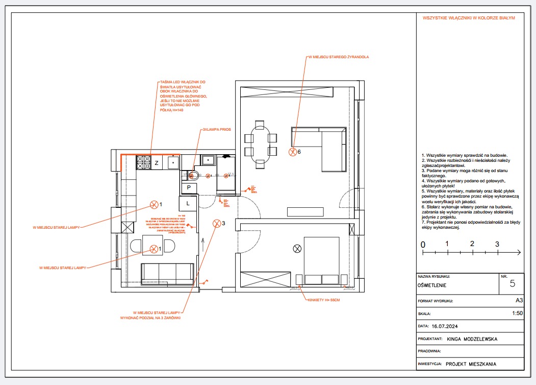 przykładowy rysunek techniczny