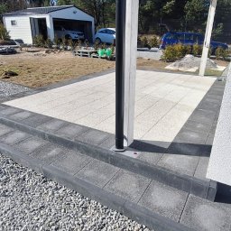 Taras 6x4 z płyt 30x30 o grubości 5cm