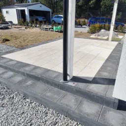 Taras 6x4 z płyt 30x30 o grubości 5cm