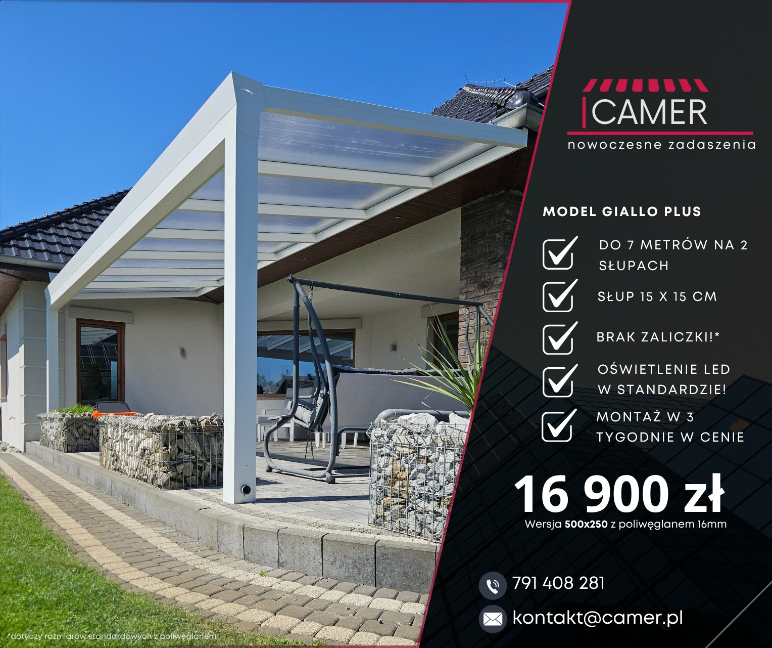 Twoje okno na świat - do 7 metrów na 2 podporach