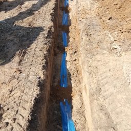 Przyłącze wod kan Siechnice 4