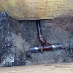 Przyłącze wod kan Siechnice 1