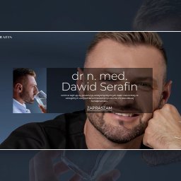 Strona internetowa dla doktora Dawida Serafina