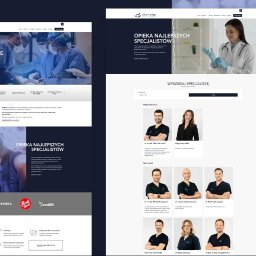 Agencja Interaktywna CodeinCode - Rozbudowana strona internetowa kliniki Menvita