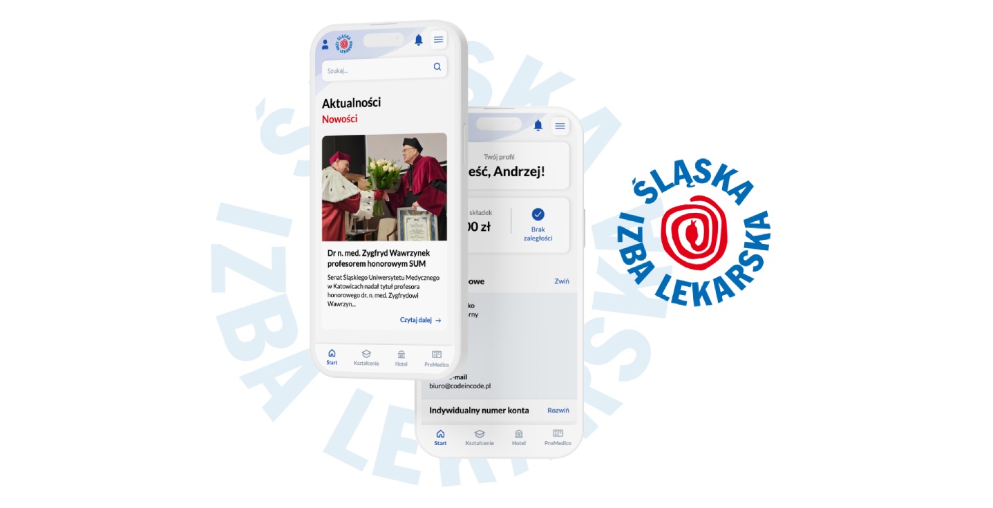 Aplikacja mobilna Śląskiej Izby Lekarskiej