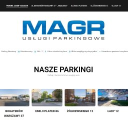 parkingi magr - strona internetowa