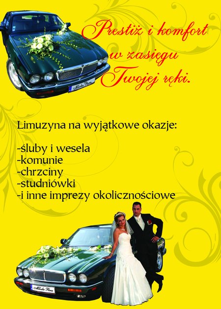 Oferuję Wynajem Jaguara Xjr6 na Wesele