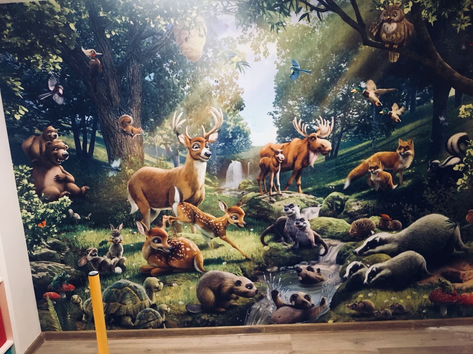 tapeta w przedszkolu