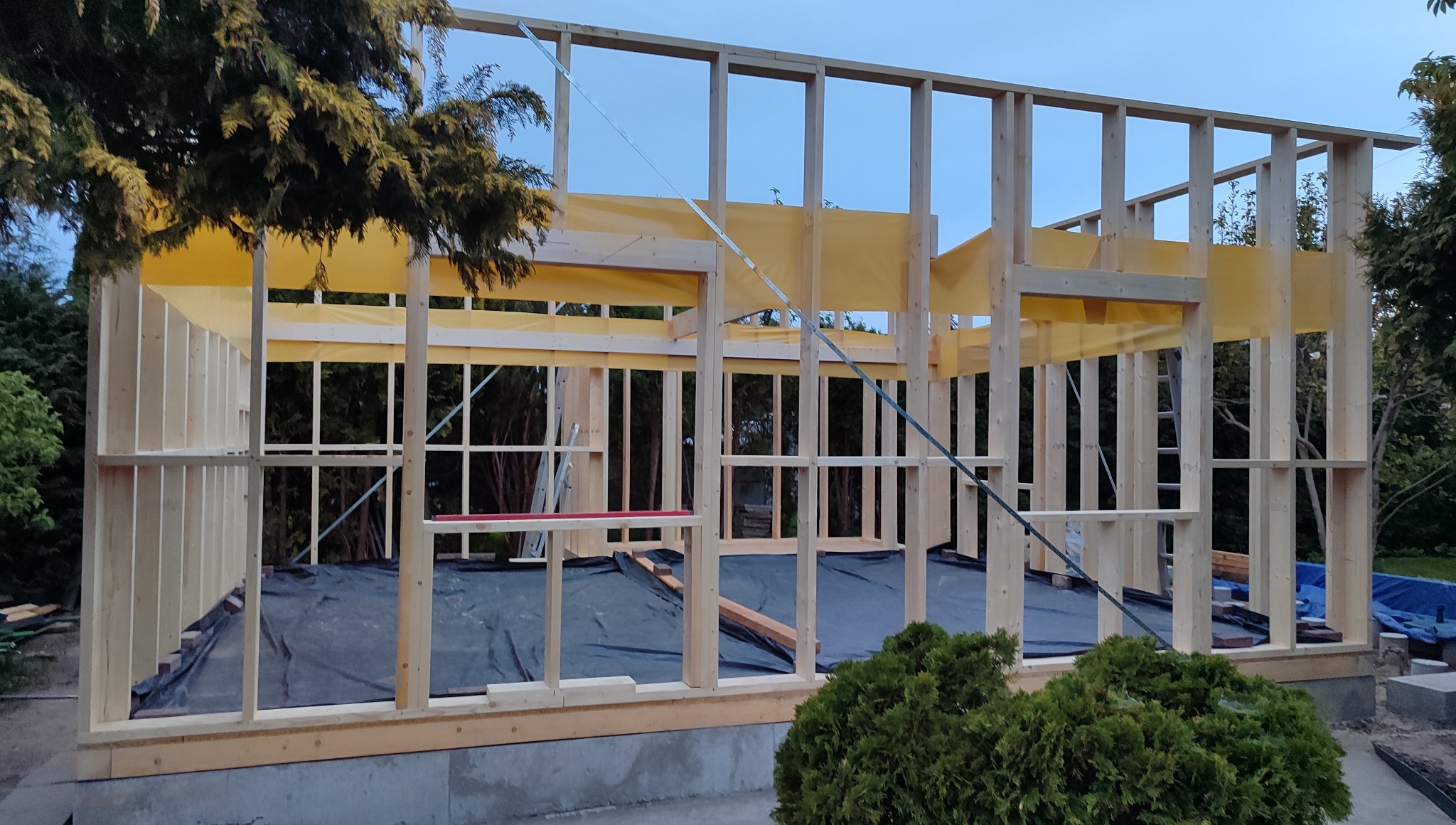 Budowa domu szkieletowego 35m²