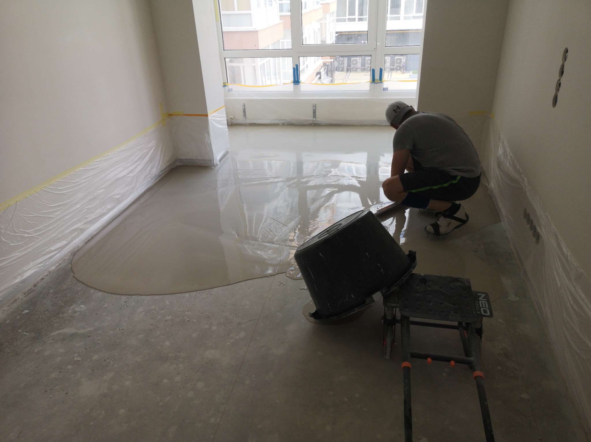 podłoga samopoziomująca