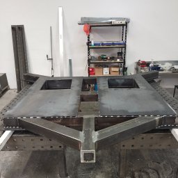 Rama do maszyny linii produkcyjnej 