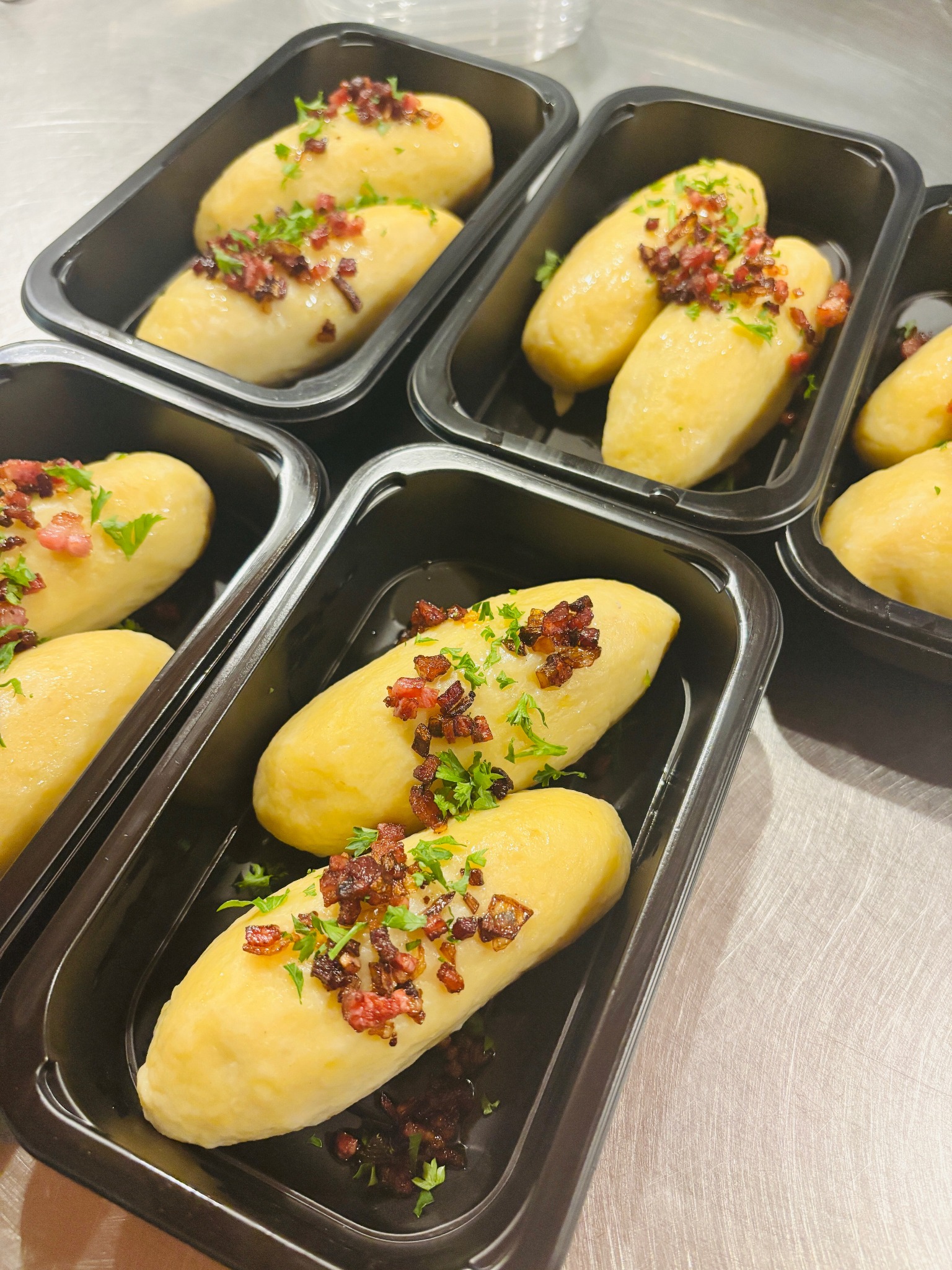 ~ Cepeliny z mięsem i okrasą