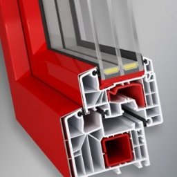 okna z nakladką alu