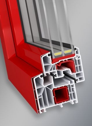 okna z nakladką alu