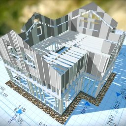 Projekt przebudowy domu Lublin 1