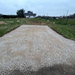 Utwardzanie drogi Niepołomice 1