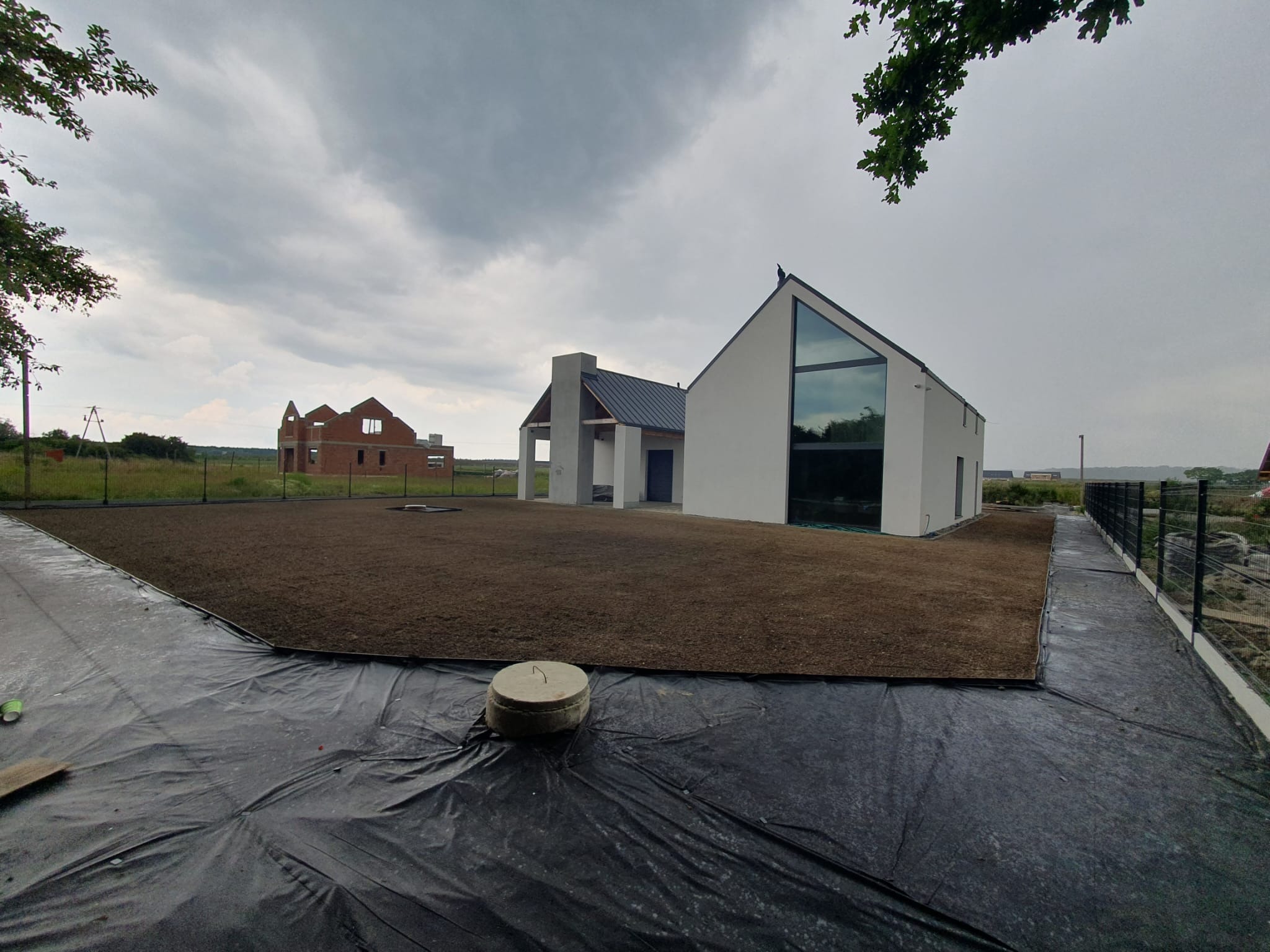 Prace ogrodnicze wykonane w ramach zatrudnienia