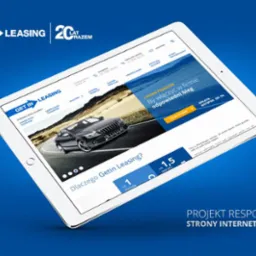 Getin Leasing - projekt strony internetowej