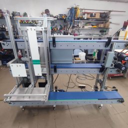 Taśmociąg prototypowy do sklepu automatycznego