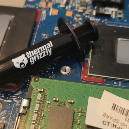 Wymiana pasty TermoPrzewodzącej w Laptopie Płock BiuroTech Serwis Łukasz Hipp