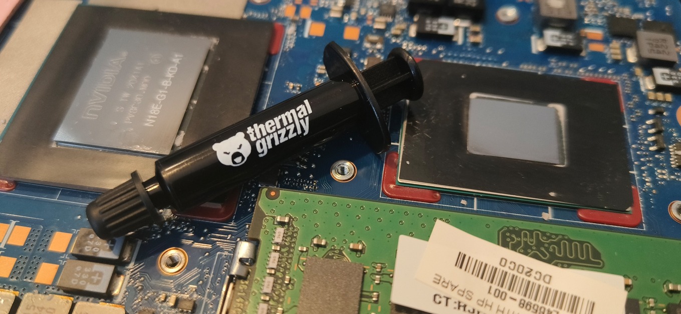 Wymiana pasty TermoPrzewodzącej w Laptopie Płock BiuroTech Serwis Łukasz Hipp