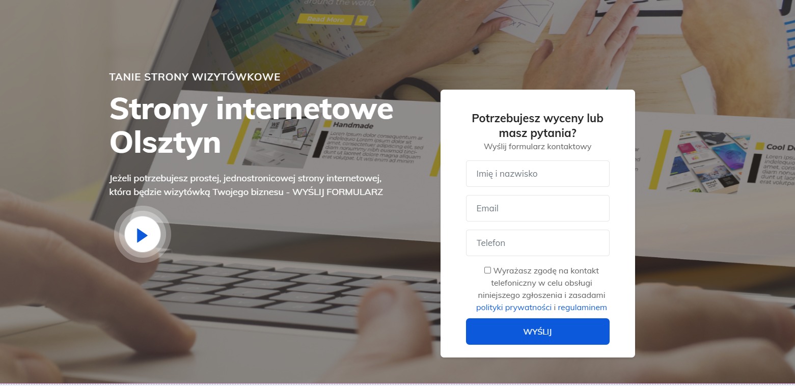 Przykładowy baner główny.