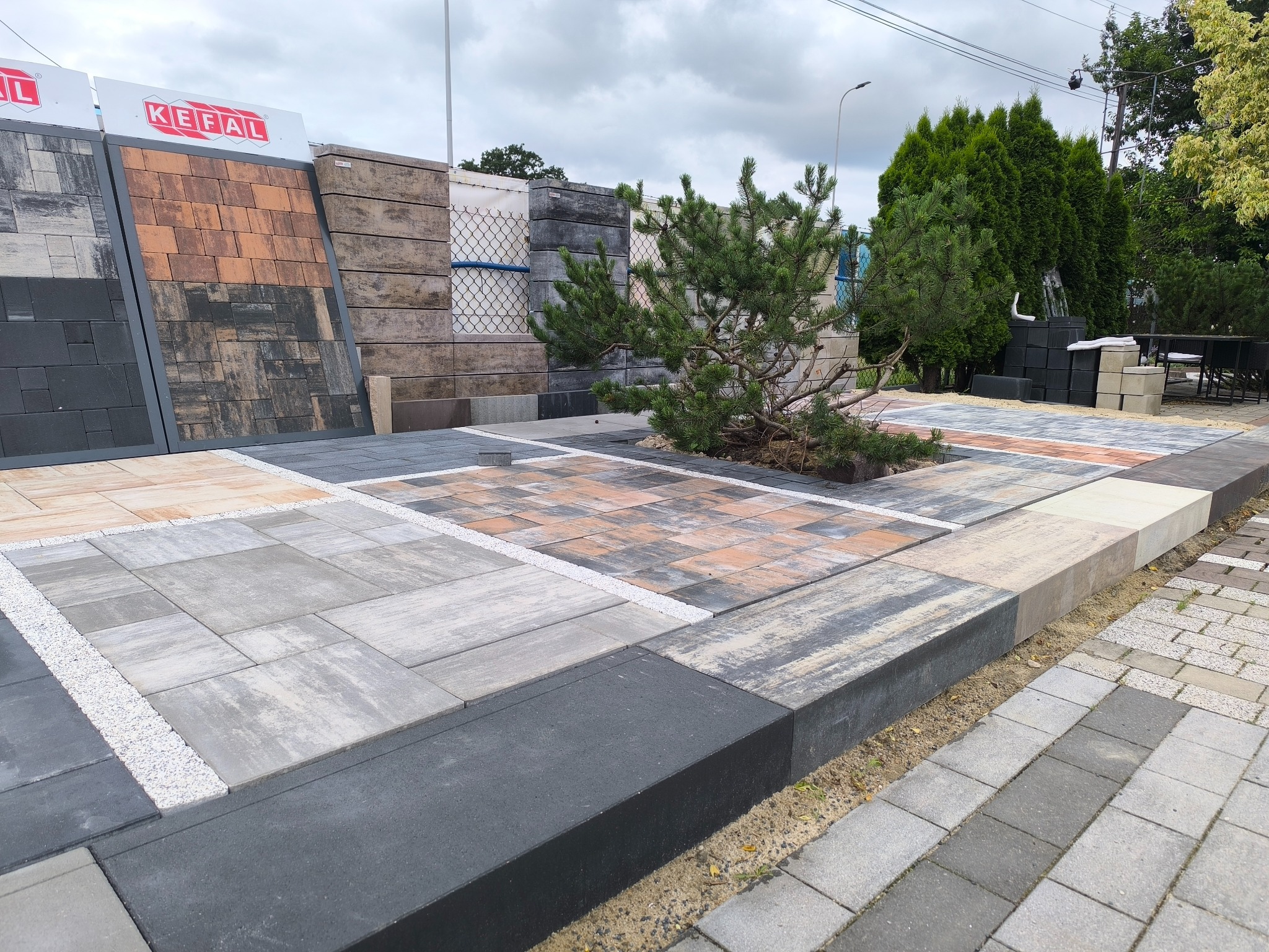 Materiały na kostkę brukową firmy Kefal. Modlińska 340, Zapraszamy