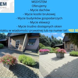 Mycie kostki brukowej Kąty Wrocławskie 2