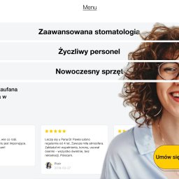 Realizacja strony internetowej dla gabinetu stomatologicznego w Gorlicach.