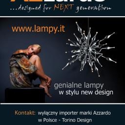 Nowoczesne lampy w stylu new design - AZzardo