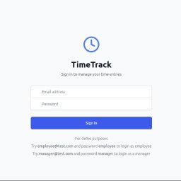 Aplikacja www do zarządzania czasem pracy dla pracowników i ich managerów.
Demo dostępne pod adresem: https://hacas.pl/timetrack