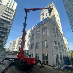 Czyszczenie rynien Łomianki 4