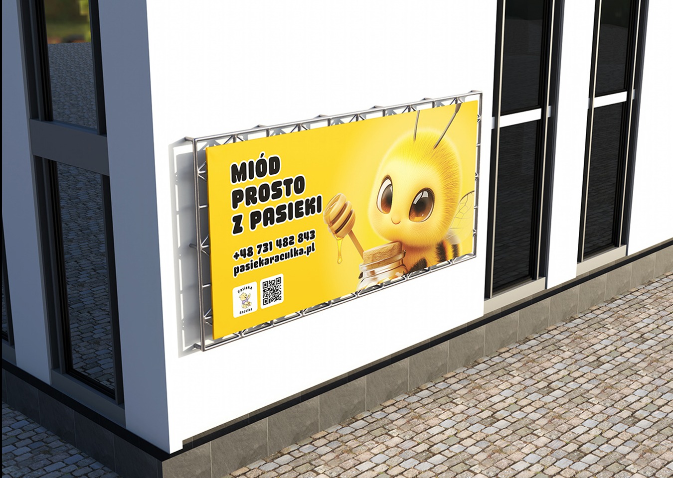 Agencja reklamy Zielona Góra ScaleStudio zaprojektowała baner firmowy dla klienta z Zielonej Góry.