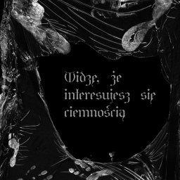 Plakat stworzony dla konkursu na wystawę prac w ramach zadania uniwersyteckiego