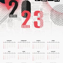 Kalendarz na rok 2023.