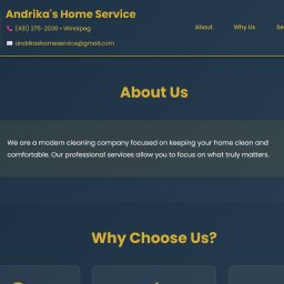 Strona internetowa wykonana od podstaw dla firmy usługowej. Odpowiadałem za frontend (HTML, CSS, JS), strukturę UX oraz testy manualne. Projekt obejmował responsywność, walidację formularzy i testy funkcjonalne.
Szczegółowy opis projektu dostępny w PNG.